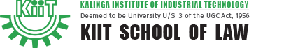 KIIT School of Law Logo