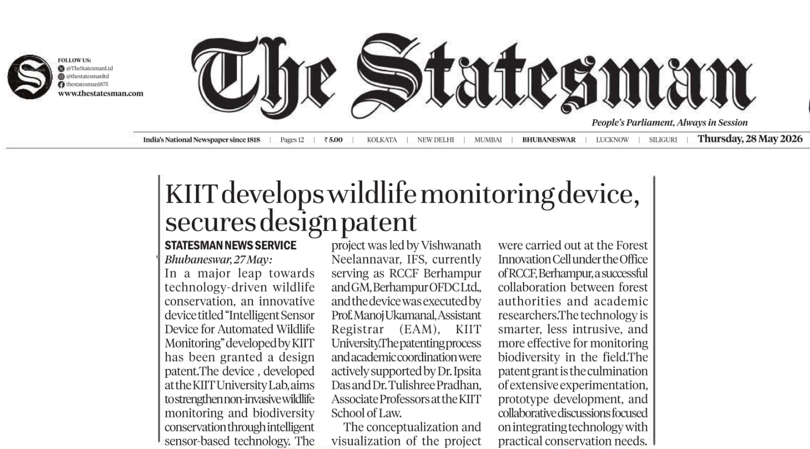 5 Wildlife Monitoring Design